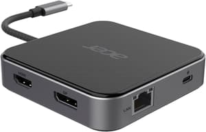 USB-C Multi Display hub Dongle 7-in-1