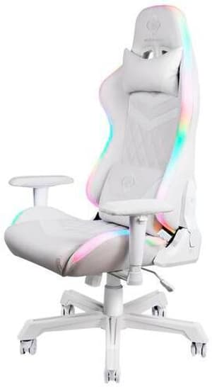WCH90 RGB Gaming Chair, Blanc