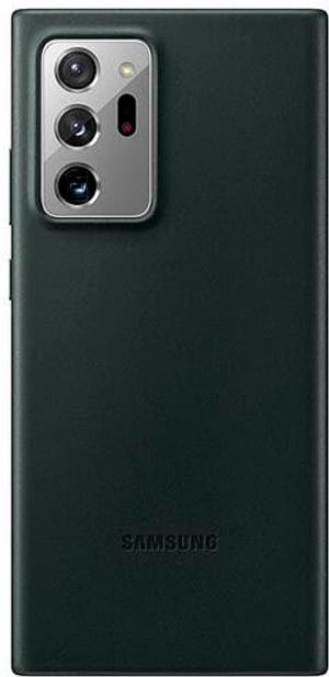 Leather Cover Note 20 Ultra black
