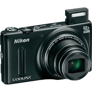 Coolpix S9600 Schwarz Kompaktkamera