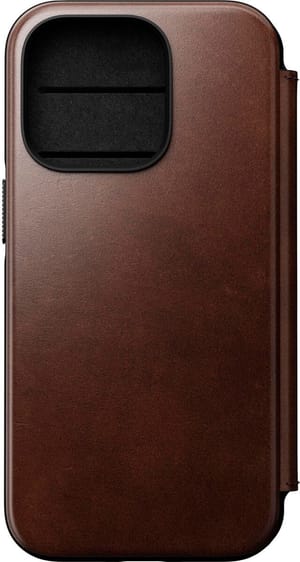 Modern Horween Leather Folio iPhone 14 Pro