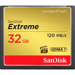 Extreme 120MB/s Compact Flash 32GB