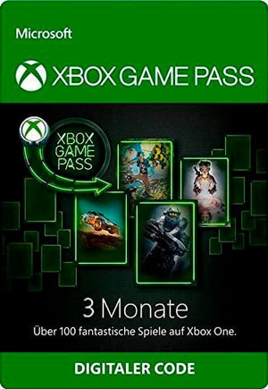 Xbox One - 3 Monate Online Gamepass