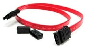 SATA2-Kabel rot, gewinkelt, 50 cm
