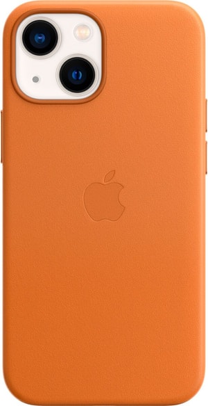 iPhone 13 mini Leather Case with MagSafe - Golden Brown