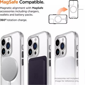 Glacier MagSafe Case iPhone 15 Pro Max transparent