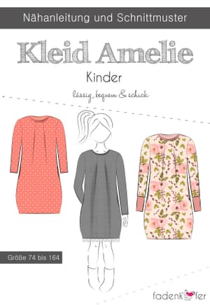 Papierschnittmuster Kleid Amelie