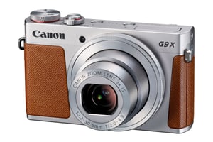 PowerShot G9x Kompaktkamera, Inkl. Tasche und 16 GB-Speicherkarte