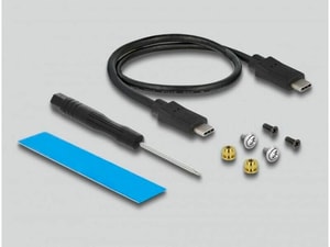 Externes Gehäuse 42004 USB 3.1 Gen.2 Typ-C – M.2 SATA/NVMe