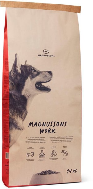 Magnusson M&B Work 14 kg chiens adultes, activité accrue
