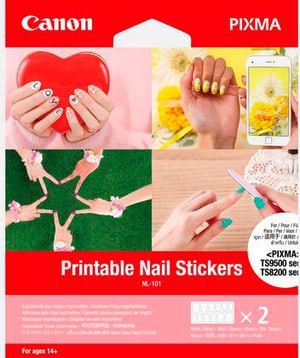 Canon NL-101 stickers ongles imprimables 24 Stickers