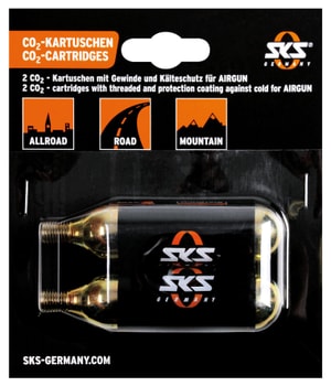 CO2-Patronen 2 x 24 g mit Gewinde