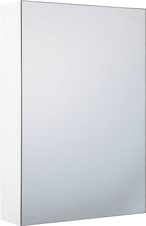 Armoire de toilette blanche avec miroir 40 x 60 cm PRIMAVERA