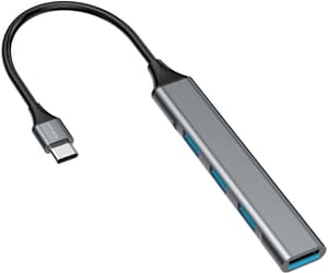 Hub USB 4in1 Hub compatto USB-C - USB-A 2.0/USB-A 3.0