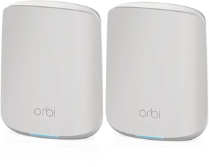 RBK352-100EUS Orbi WiFi 6 AX1800 Tri-Band Mesh System (1x Router RBR350, 1x Satellite RBS350)