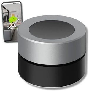Variateur rotatif sans fil gris-noir ZigBee 3.0
