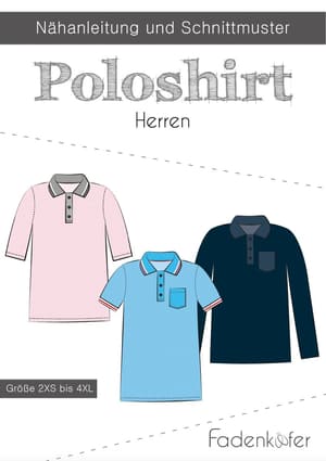 Papierschnittmuster Poloshirt