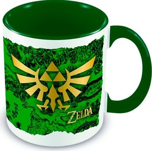 The Legend of Zelda: Hyrule Crest +Map - Tasse [315 ml]