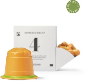 N° 4 capsules de café Espresso Decaf paquet de 100 pièces