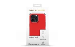 Silicone iPhone 15 Pro Max Red