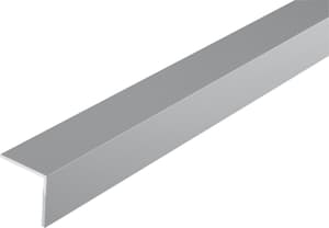 Winkel-Profil gleichschenklig 2 x 30 x 30 mm silberfarben 1 m