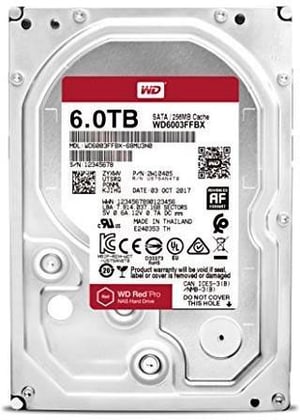 interne Festplatte Red PRO 6TB NAS SATA 3.5"