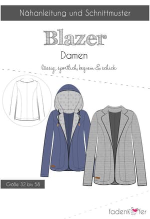 Papierschnittmuster Blazer