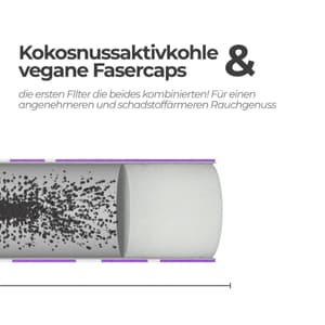 Medusa Filter Aktiv-Kohle VIOLET EDITION / 250 Stück