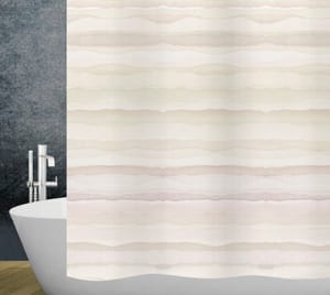Rideau de douche textile Dune 180 x 200 cm