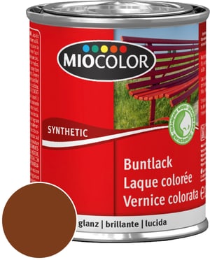 Synthetic Laque colorée brillante Brun noisette 375 ml