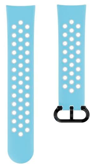 Sportarmband für Fitbit Versa 3/4/Sense (2), Hellblau/Grau