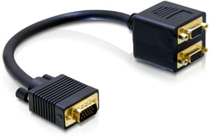 Diviseur de signaux à 2 ports VGA - 2x VGA, passiv