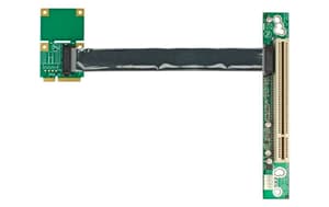 PCI-E Riser Karte Mini PCI-Express – PCI 13 cm Kabel, Links