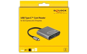USB tipo C 91000 esterno per SD Express/CFexpress