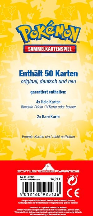 Pokémon Sammelkarten 50er Pack