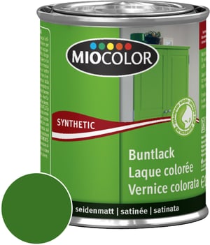 Synthetic Laque colorée satinée Vert feuille 750 ml