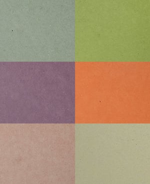 Kraftkarton farbig A4, 12 Blatt sortiert