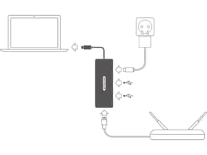 USB-C - LAN Adaptateur CN-378