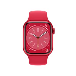Watch Series 8 GPS + Cellular 41mm (PRODUCT)RED Aluminium Case with (PRODUCT)RED Sport Band - Regular