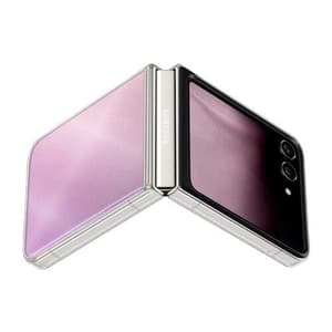 Galaxy Z Flip5 Hard-Cover FlipSuit Case Transparent
