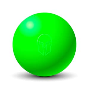 Massageball aus Ebonit Ø 6cm | Grün