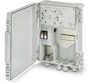 Überwachungsgehäuse Smart Camera Box SCX 4POE 2T Grau