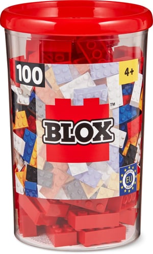 BLOX BOX 100 RED 8PIN BRICKS