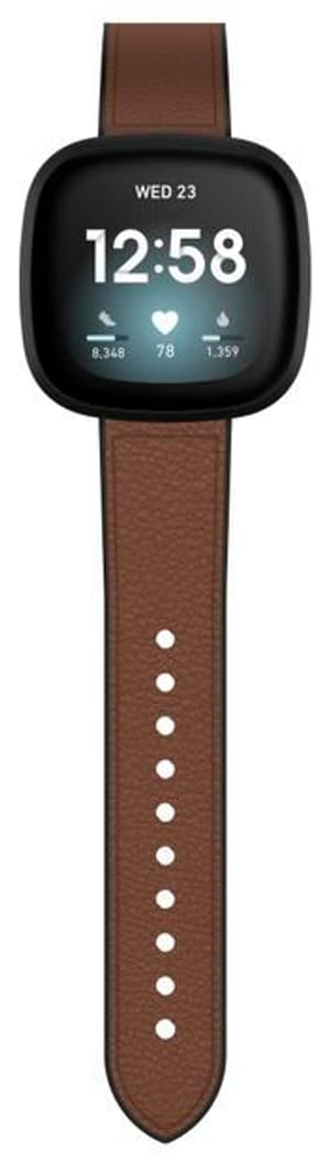 Bracelet pour Fitbit Versa 3/Sense, Marron