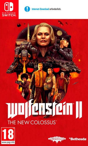 NSW - Wolfenstein II: The New Colossus [Code in a Box] D