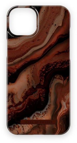 Back Cover Dark Amber Marble iPhone 15 Plus