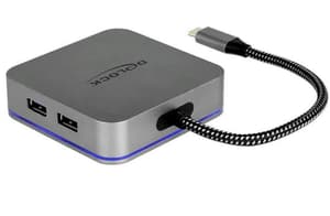 USB 3.1 Typ-C – HDMI/USB-A/USB-C/LAN