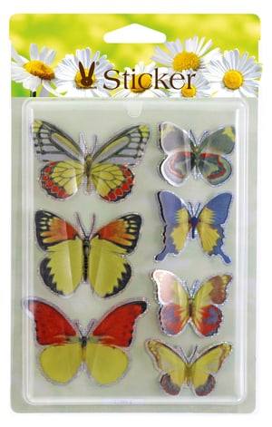 Schmetterling-Sticker