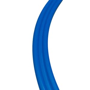Flacher Plastik-Agility-Reifen aus PVC Ø 40cm | Blau