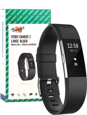 Fitbit Charge 2 Black Large